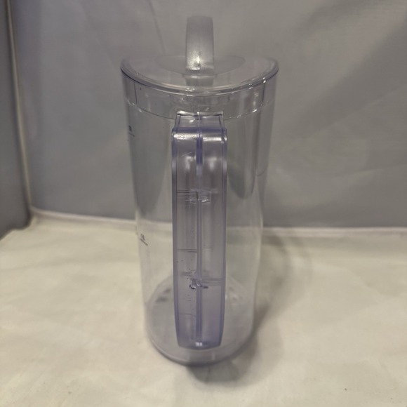 Pampered Chef Quick-Stir Pitcher 2 QT/Liter Mixing Pitcher Clear Acrylic USA - Picture 2 of 8